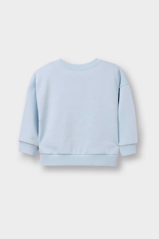 Defacto Erkek Bebek Oversize Baskılı Sweatshirt D7905a526spbe177 Mavi-be177