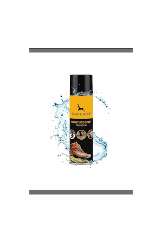 Black Deer Su ve Kir İtici Ayakkabı Bakım Spreyi Ayakkabı Koruyucu Sprey 250 ML Çok Renkli