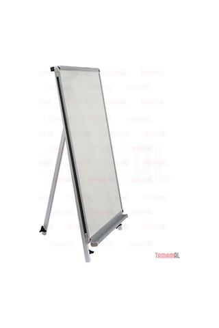70X100 Akyazı Teleskopik Ayaklı Laminat Beyaz Yazı Tahtası