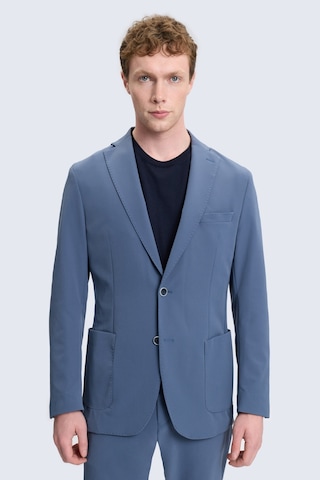 Hatemoğlu İndigo Slim Fit Mono Yaka Casual Takım Elbise Indigo