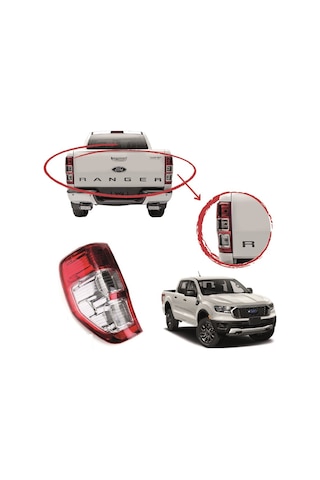Ford Ranger Stop Lambası Sağ- Sol Takım Duylu Sisli Tip 2012-2020