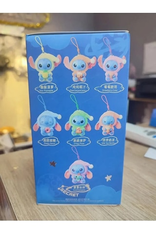 Stitch Sürpriz Anahtarlık Yeni Trend Labubu Model Sürpriz Kutusunda Rasgele Model 1 Adett 0