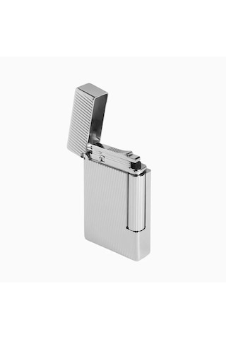 St Dupont Initial Diagonal Silver 20830 Çakmak 020830