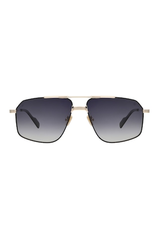 Quantum Q324.c1 58 Polarize Unisex Güneş Gözlüğü Altın