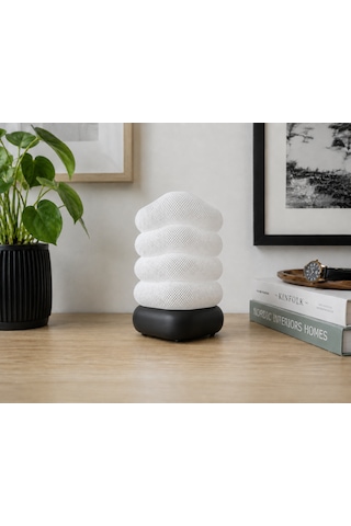 Soft Glow Masa Lambası - Fiş Bağlantılı Siyah - Beyaz