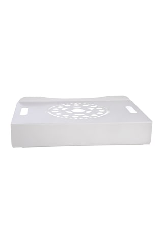 Beyaz Notebook Standı Laptop Altlığı Sehpası