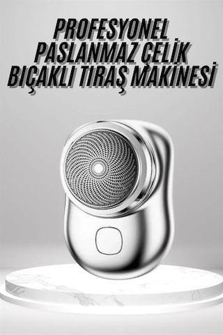Diyar-ı Fırsat Mini Sıfır Sakal Yanak Tıraş Makinesi Usb Şarjlı Sıfır Sakal Taşınabilir Korumalı
