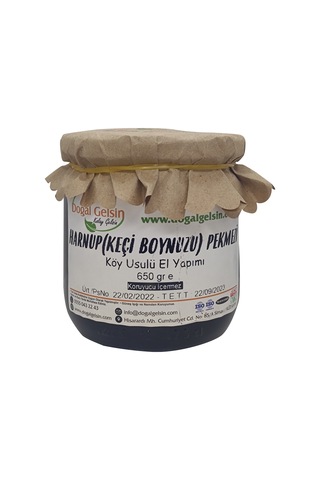 Doğal Gelsin Harnup (Keçi Boynuzu) Pekmezi - 650 gr