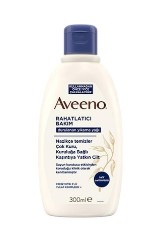Aveeno Rahatlatıcı Bakım Durulanan Yıkama Yağı 300 ML