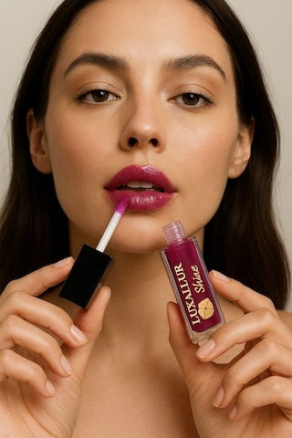 Luxallur Shine Lip Oil Besleyici ve Renklendirici Gloss