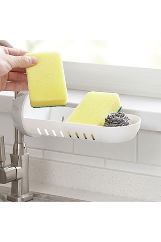 Şık Over-sink Organizatör Rafı-mutfak Dolapları Ve Kiler Depolama İçin Premium Sünger Tutucu Çok Renkli