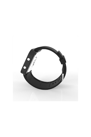 Cool Watch Saat - Siyah Led Kasa - Siyah Kayış Unisex Pembe