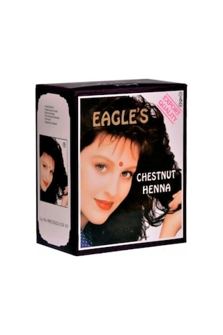 Eagle's Orijinal Hint Kınası Saç Boyası Kestane Rengi - Chestnut Henna