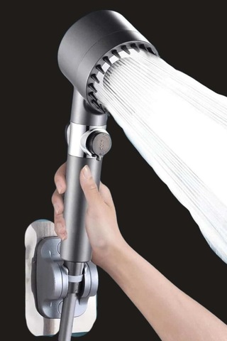 Yeni Nesil Duş Başlığı Paslanmaz Çelik Masaj Etkili Ergonomik Tasarım Su Basınçlı Krom