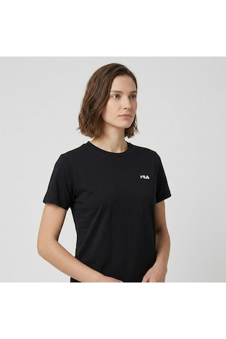 Siyah Fila Kadın Günlük T-shirt Lignano Tee Faw1053.80010