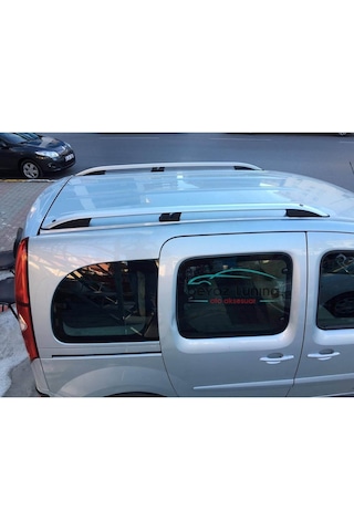 Renault Kangoo Üst Port Bagaj Tavan Çıtası Siyah Gri 2009 Sonrası