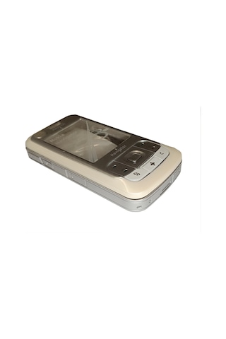 Nokia 6110n Full Kasa Kapak Tuş Takımı 6110n Uyumlu Beyaz Renk Or