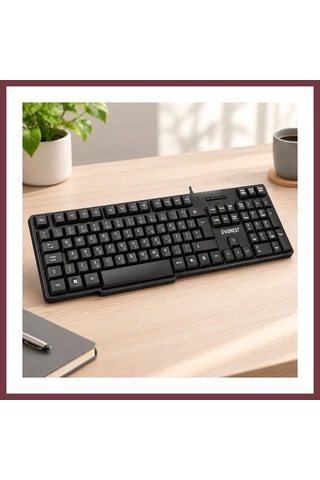 Storeşahin Kablolu Standart Ofis Klavye Siyah Q Klavye Shn0720