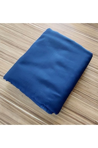 Algelsineve Metrelik Pamuklu İşlenmemiş Tülbent, 0,9x1m Lacivert