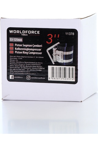Worldforce 3" 53-125 MM Piston Segman Çemberi Profesyonel