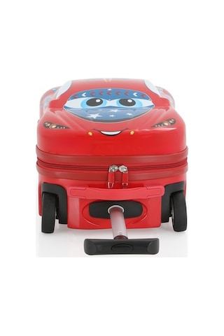 Mçs Group V306 Abs Çocuk Valiz-rocket Car Kırmızı