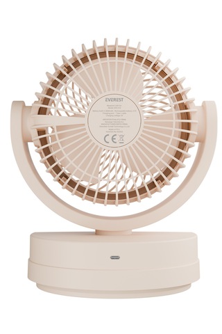 Everest Efn-509 Krem- Kahve 7 İnç 3 Kademeli 2100 Rpm Hız Duvar