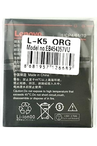 Lenovo Vibe K5 K5 Plus A46 Bl259 6020 Batarya Pil