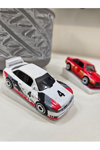 1:64 Ölçekli Araba Sergi Standı 2 'li Hot Wheels Ve Matchbox Uyu