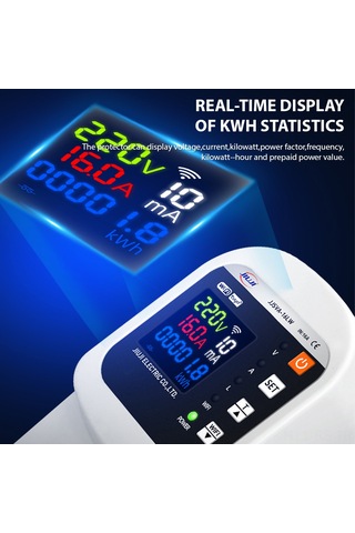 Reedark "wifi Akıllı Priz 16a - Voltaj Koruma, Enerji Ölçer, Otomatik Reset Özellikli"