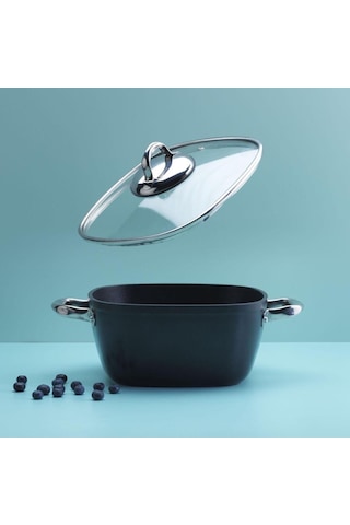 Schafer Gastronomie Master Granit Derin Tencere 24 Cm 1s2404-22001-sıy08