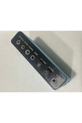 Usb Optik Ses Kartı Harici Optik Ses Kartı Usb 6 Kanal Ses Kartı