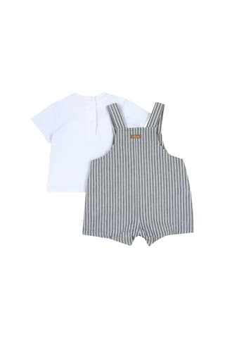 Chicco Takım / T-shirt+k.salopet 09073884000000 000095 Medıum Grey Gri