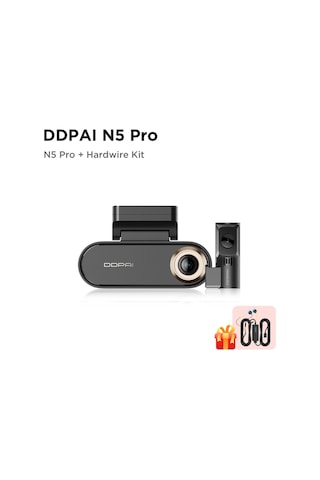 N5 Pro Dual Araç Kamerası 4k+2k 4g Wifi 6 Gps Radar Park Gece Görüş Dashcam