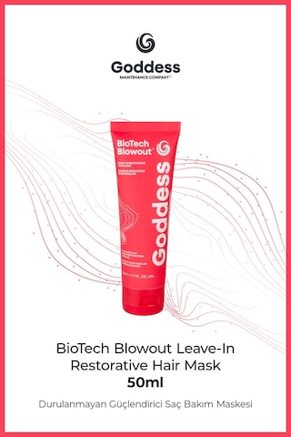 Biotech Blowout Leave-In Restorative Hair Mask Durulanmayan Saç Maskesi 50 ML