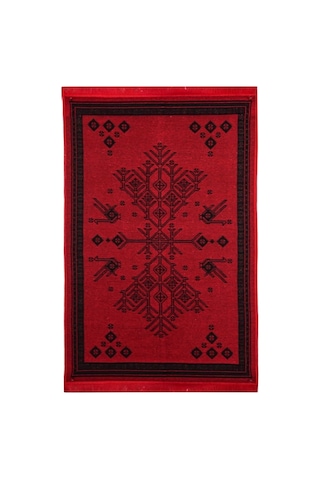 Bigghome Kilim, Makinede Yıkanabilir, Modern Desenli, 80 150 Cm, Sa25cy Çok Renkli