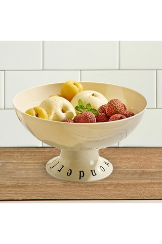 Suntek Ayaklı Meyve Kasesi Yemek Tabağı Ev Çiftlik Evi Yemek