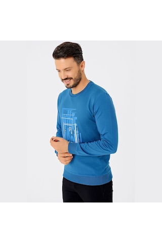 Petrol Uhlsport Erkek Sweatshirt Rush Petrol