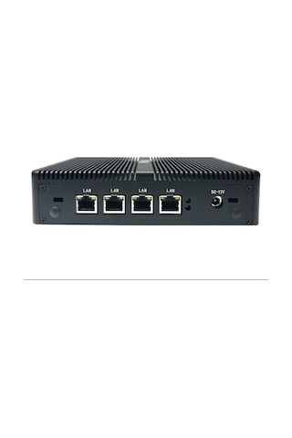 Maxwera MW1014 J1900 4 GB 128 GB SSD 4 Port Ethernetli Firewall Free Dos Mini PC