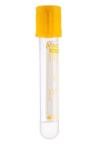 Vacusera Jelli Biyo Kimya Tüpü Sarı 5 ML 100'lü