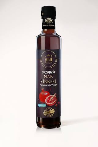 Saygın Doğal Fermente Organik Nar Sirkesi 500 Ml