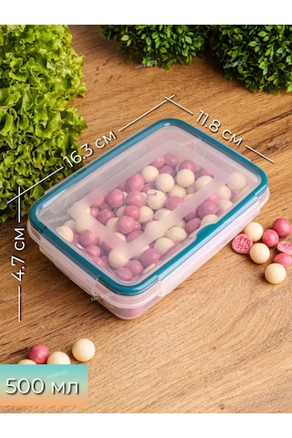 Polimerbyt 500 Ml Hava Geçirmez Yemek Kabı 2'l 334024686 Yeşil