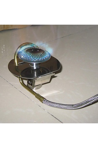 Kamp Gaz Sobası Brülör Soba Dış Prensan Kamp Soba Sırt Çantası Yürüyüş Barbekü İçin Siyah