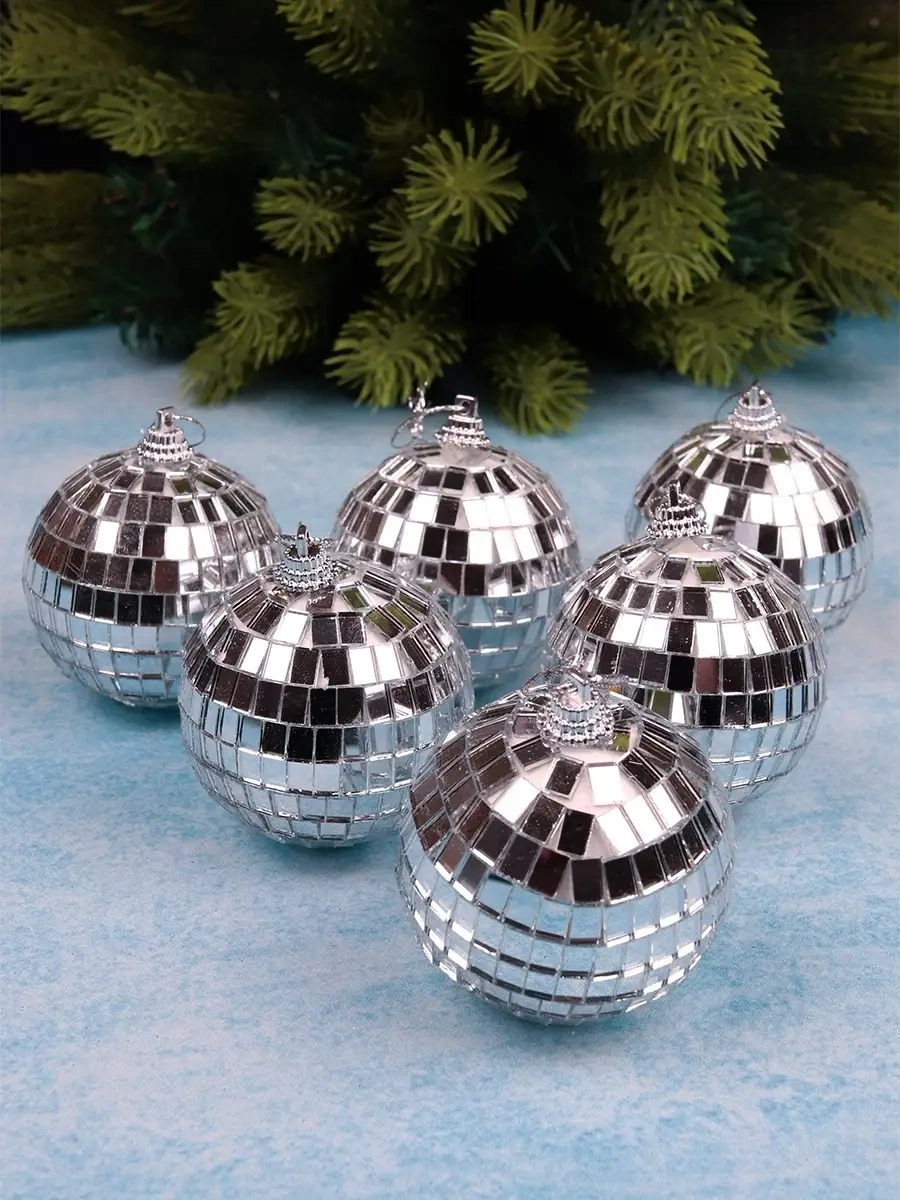 Mıland Yılbaşı Süsü Seti 6 Parça Disk Sal Yılbaşı Ağacı Süsü Seti 6 Parça Disk Sal 46679482 Sevilen Kişi