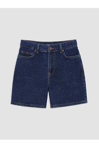 Lcwaıkıkı Petite Lacivert Regular Fit Kadın Jean Şort