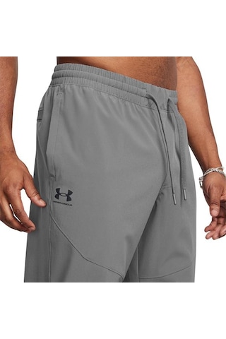 Under Armour Vibe Woven Jogger Erkek Gri Eşofman Altı