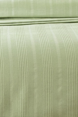 Çift Kişilik Kopanaki Dantelli Waffle Pike-210x230 Cm Fıstıkyesılı Fıstık Yeşili