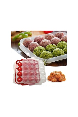 Şeffaf Kapaklı, Yapışmaz Pp'li Köfte Kalıbı, Ev Yapımı İçli Köfte Makinesi, Pişirme Aletleri