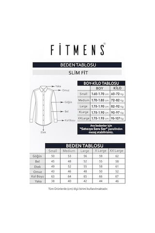 Erkek Slim Fit Uzun Kol Premium Kalın Çizgili Hediye Kutulu Gömle Saks