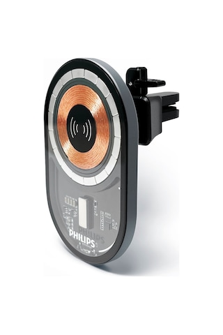 Philips Dlk3534q Usb-c Girişli 15w Araç İçi Magsafe Kablosuz Hızlı Şarj Cihazı-dlk3534q