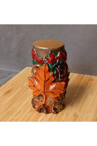 Uretti - Ayşe 7362 - 4115 El Yapımı Yaprak Motifli Biblo 1 Adet